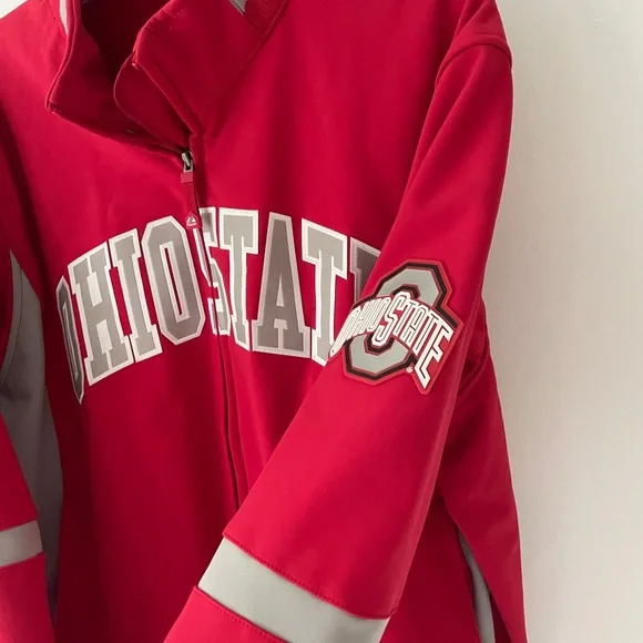 Vintage OSU Jacket Red Majestic Size L